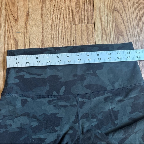 Lululemon Align Pant *Full Length 28" Incognito Camo Multi Gator Green Size 8 - Picture 9 of 9